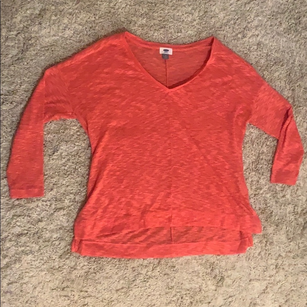 Old navy pink long sleeve